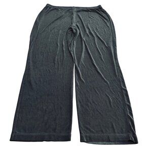 Chico's Pants Size 3 Regular XL Black Travelers Slinky Fabric Dress Pants